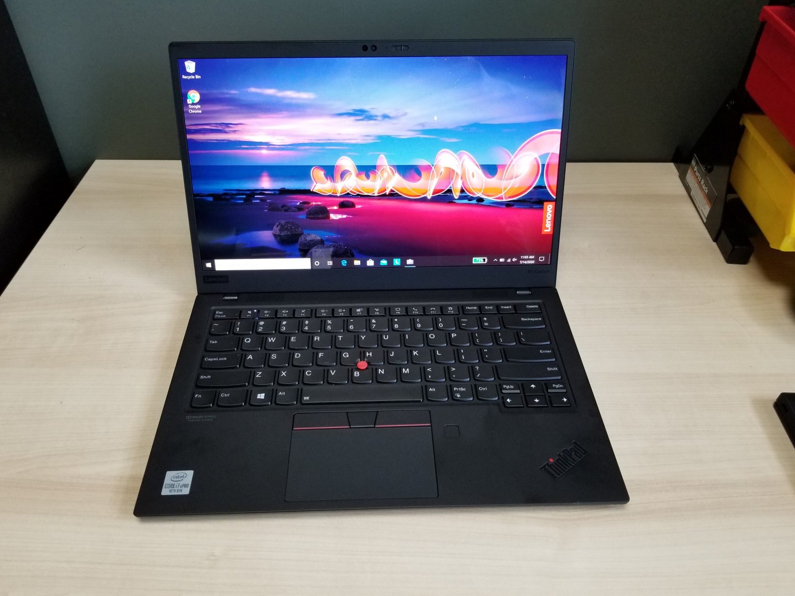 LENOVO X1 CARBON - I7-7TH 8-256GB