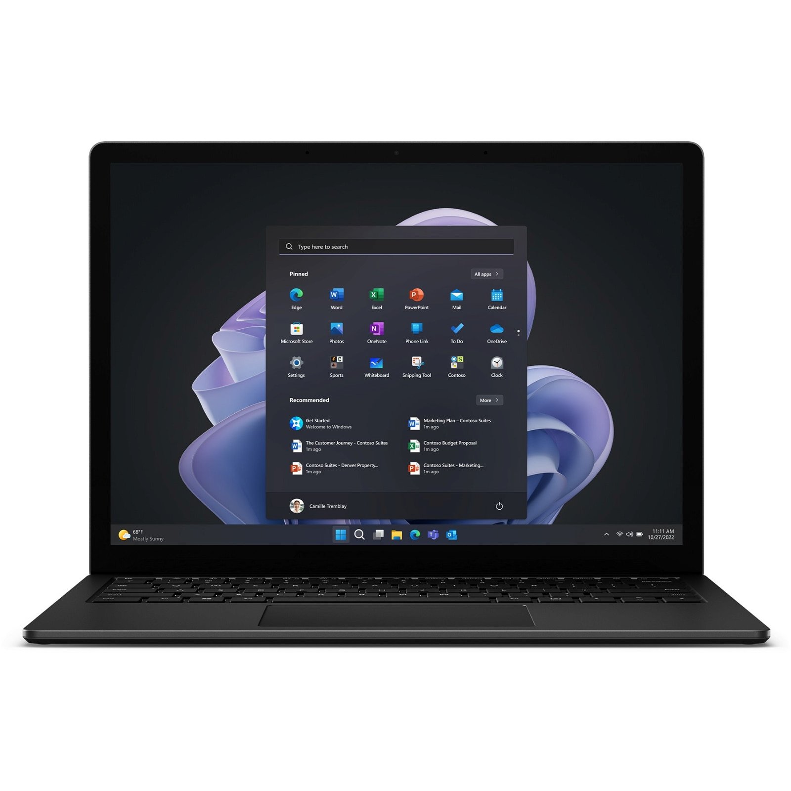 MICROSOFT SURFACE LAPTOP 5 BLACK - I5-12TH 16-256GB
